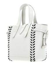 FURLA NET Mini handbag, with shoulder strap marshmallow + black - Women&rsquo;s Bags - 4