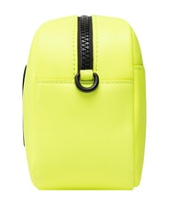 FURLA IRIS Mini handbag, with shoulder strap fluorescent yellow + black - Women&rsquo;s Bags - 4