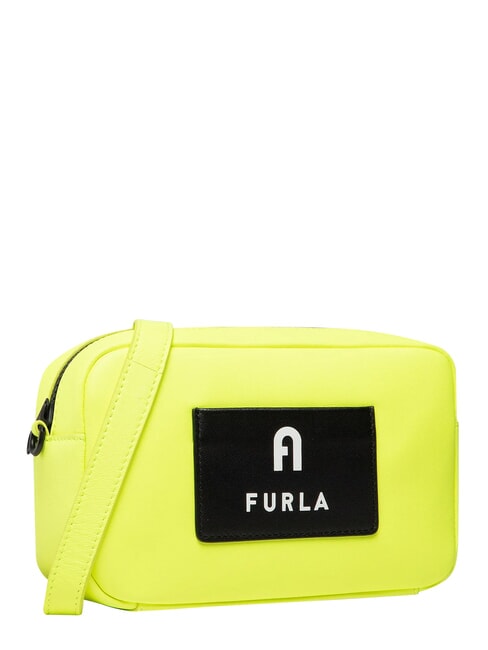 IRIS Mini handbag, with shoulder strap fluorescent yellow + black - Women&rsquo;s Bags