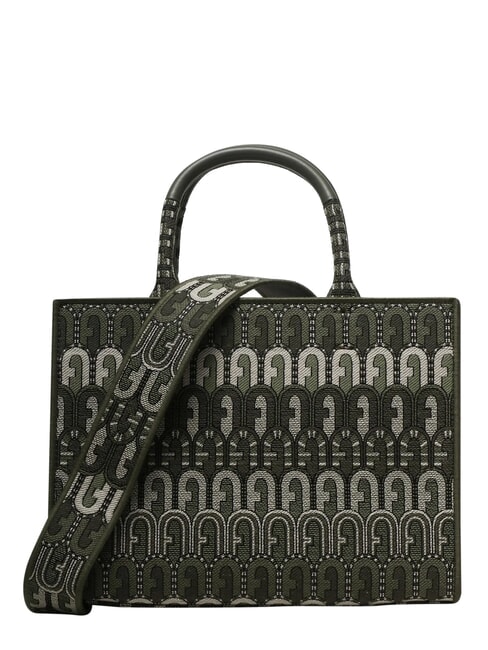 OPPORTUNITY S Recycled jacquard tote bag cactus tones - Women&rsquo;s Bags