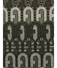 FURLA OPPORTUNITY S Recycled jacquard tote bag cactus tones - Women&rsquo;s Bags - 4