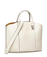 FURLA MIASTELLA Handbag with shoulder strap white cotton - Women&rsquo;s Bags - 4