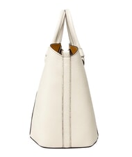 FURLA MIASTELLA Handbag with shoulder strap white cotton - Women&rsquo;s Bags - 5