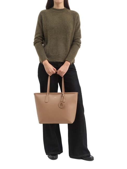 CLASSIC Andromeda print leather shopper bag desert - Women&rsquo;s Bags
