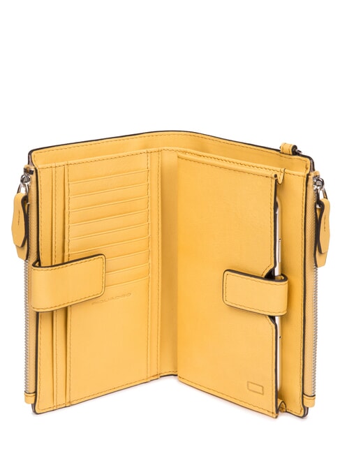 CAMPIONARIO - DAFNE Leather wallet Yellow - Women&rsquo;s Wallets
