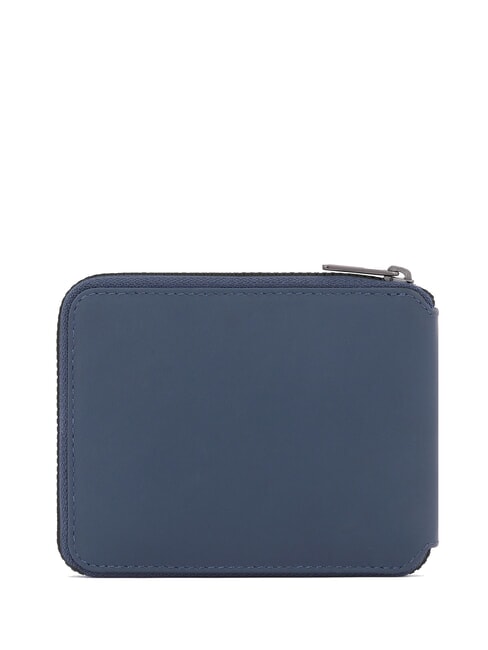 CAMPIONARIO -PQJ Leather wallet blue - Men&rsquo;s Wallets