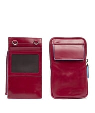PIQUADRO CAMPIONARIO - BLUE SQUARE Hanging wallet RED - Men&rsquo;s Wallets - 3