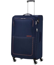 AMERICAN TOURISTER AIR WAVE Large Trolley navy/orange - Semi-rigid Trolley Cases - 3