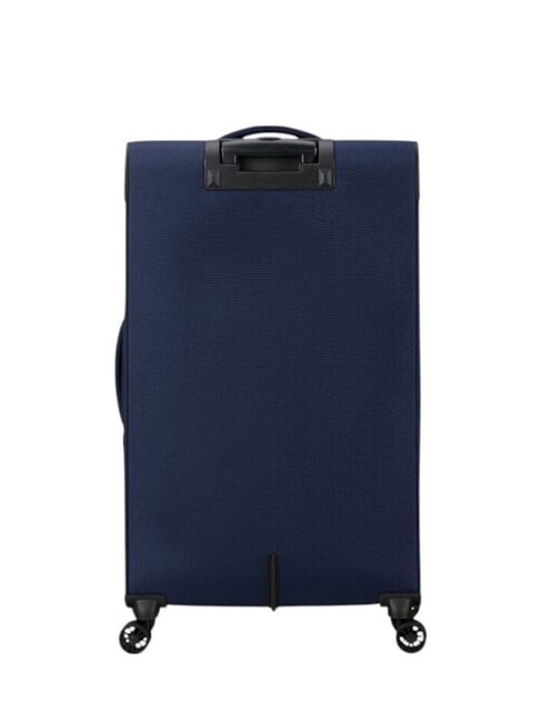 AIR WAVE Large Trolley navy/orange - Semi-rigid Trolley Cases