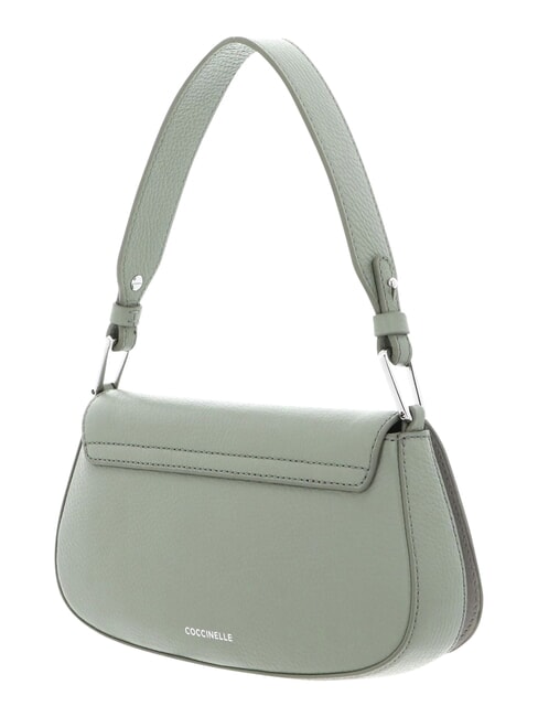 MYRTHA MAXI LOG Leather shoulder bag with shoulder strap greenery - Women&rsquo;s Bags