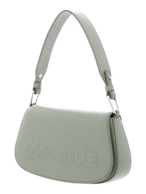 MYRTHA MAXI LOG Leather shoulder bag with shoulder strap greenery - Women&rsquo;s Bags