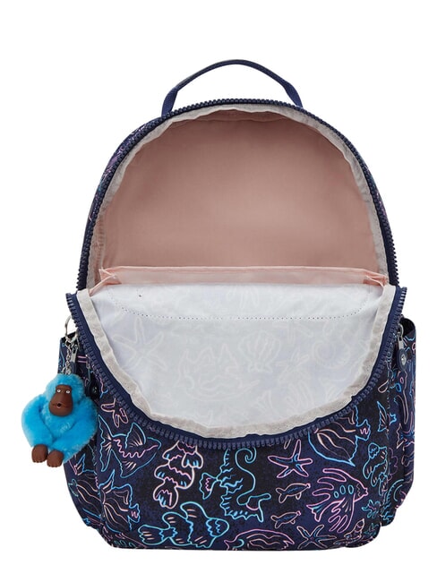 SEOUL COLLEGE BTS 15" laptop backpack disco fish - Backpacks & School and Leisure