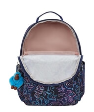 KIPLING SEOUL COLLEGE BTS 15" laptop backpack disco fish - Backpacks & School and Leisure - 5