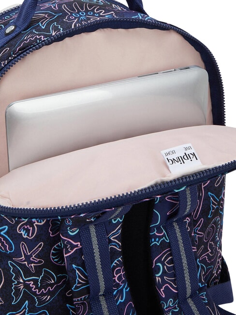 SEOUL COLLEGE BTS 15" laptop backpack disco fish - Backpacks & School and Leisure