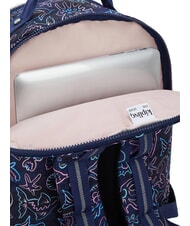 KIPLING SEOUL COLLEGE BTS 15" laptop backpack disco fish - Backpacks & School and Leisure - 7