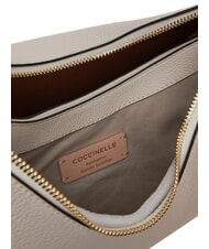 COCCINELLE BOHEME GRANA DOUBLE Large leather shoulder bag bleu / bou - Women&rsquo;s Bags - 4