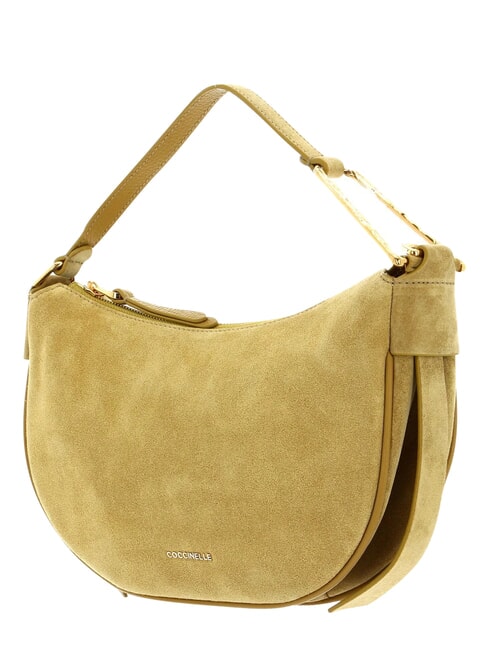 PRISCILLA SUEDE Small shoulder bag with shoulder strap lemongrass - Women&rsquo;s Bags