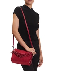 COCCINELLE BOHEME SUEDE BIMATERIAL  Mini Handbag, with shoulder strap - Women&rsquo;s Bags
