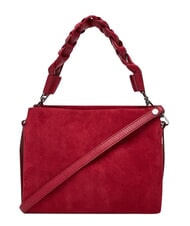COCCINELLE BOHEME SUEDE BIMATERIAL  Mini Handbag, with shoulder strap sangria - Women&rsquo;s Bags - 3