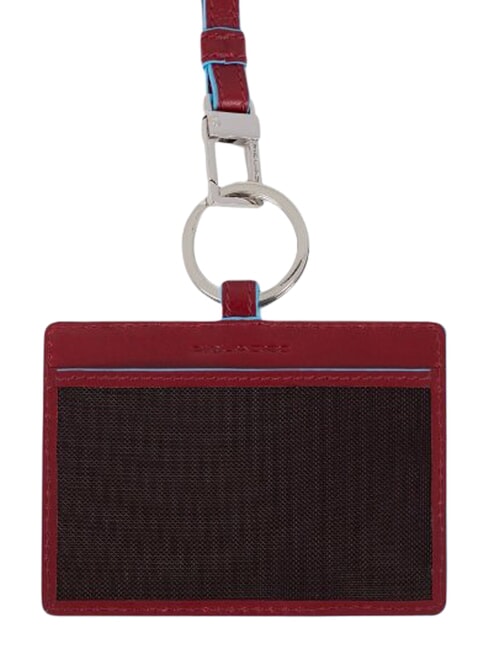 BLUE SQUARE Card or badge holder, neck RED - Men&rsquo;s Wallets