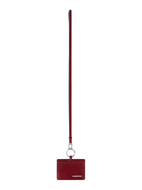 BLUE SQUARE Card or badge holder, neck RED - Men&rsquo;s Wallets