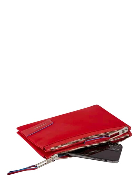PQ-RY Recycled fabric clutch bag RED - Women&rsquo;s Bags