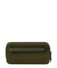 PIQUADRO P16PLUS SPECIAL Three-compartment pencil case, mixed leather - Sachets & Travels Cases