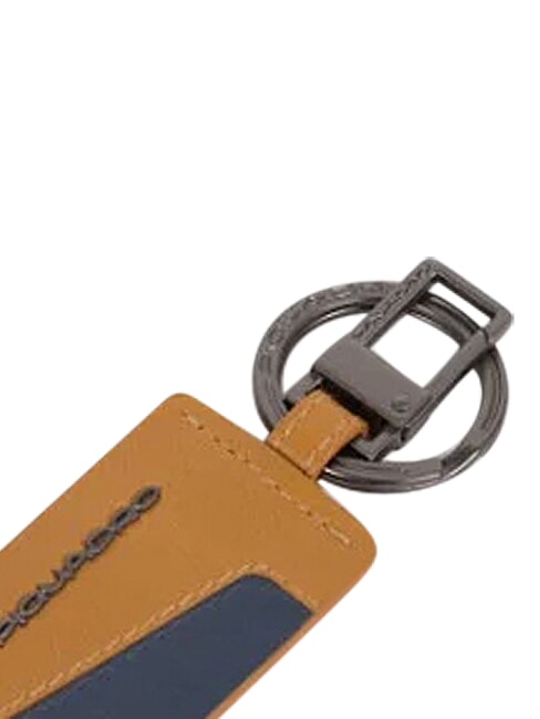 HAKONE Leather charm keychain Leather / Blue - Key holders