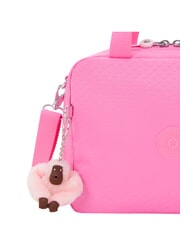 KIPLING MIYO BTS Food carrier with shoulder strap pink mermaid embossed - Kids bags and accessories - 6