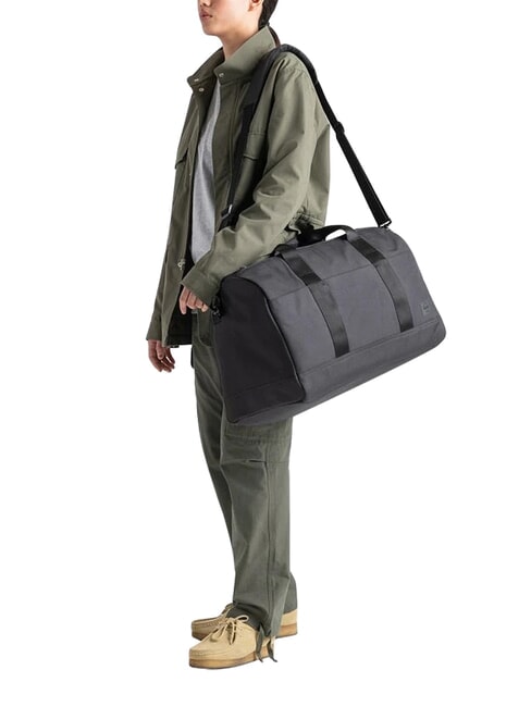 NOVEL TECH Duffel bag with shoulder strap BLACK - Duffle bags