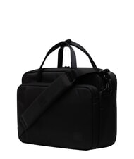 HERSCHEL GIBSON Messenger bag for PC, in fabric BLACK - Work Briefcases - 3