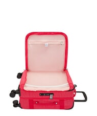 KIPLING SPONTANEOUS S Hand luggage trolley resort pink - Hand luggage - 6