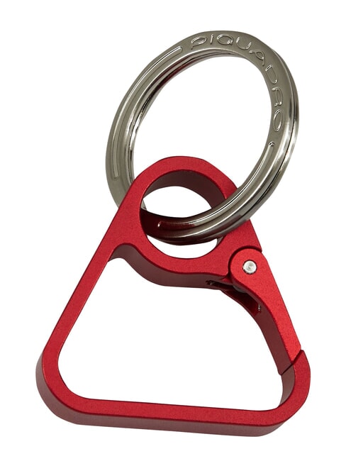 BLUE SQUARE  Metal keychain RED - Key holders