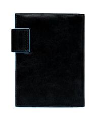 PIQUADRO BLUE SQUARE Small leather organizer diary - Tablet holder& Organizer