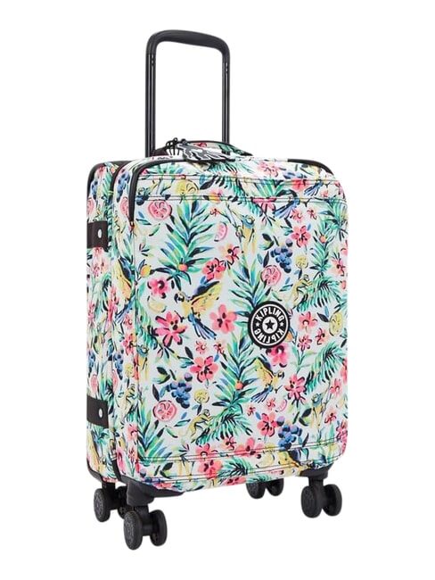 AVIANA M Medium size trolley 3d k blue - Semi-rigid Trolley Cases