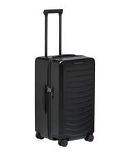 PORSCHE DESIGN ROADSTER HARDCASE 4W Medium trolley, ultra-resistant Black - Rigid Trolley Cases - 4
