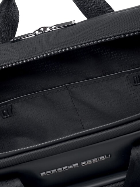 ROADSTER  17" laptop briefcase Black - Work Briefcases