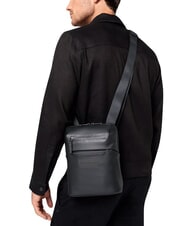 PORSCHE DESIGN URBAN ECO LEATHER Shoulder bag Black - Over-the-shoulder Bags for Men - 2