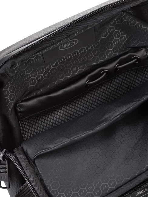 URBAN ECO LEATHER Shoulder bag Black - Over-the-shoulder Bags for Men