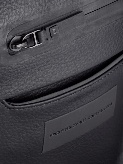 URBAN ECO LEATHER Shoulder bag Black - Over-the-shoulder Bags for Men