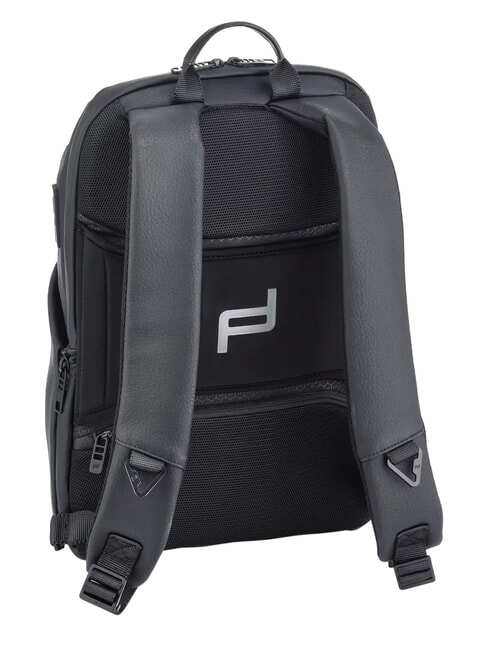 URBAN ECO LEATHER 13" laptop backpack Black - Laptop backpacks