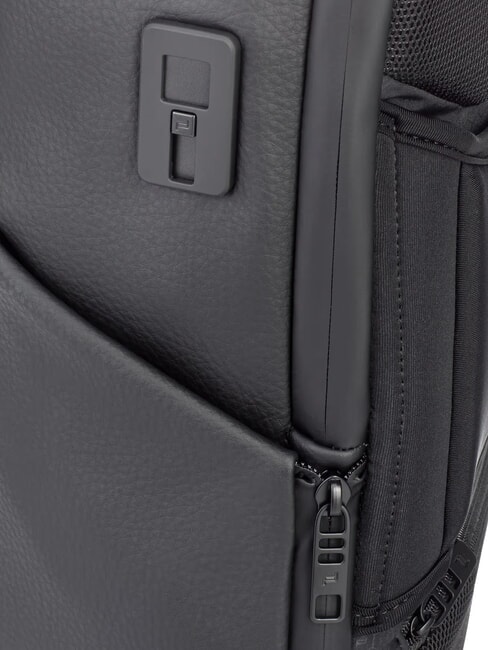 URBAN ECO LEATHER 13" laptop backpack Black - Laptop backpacks