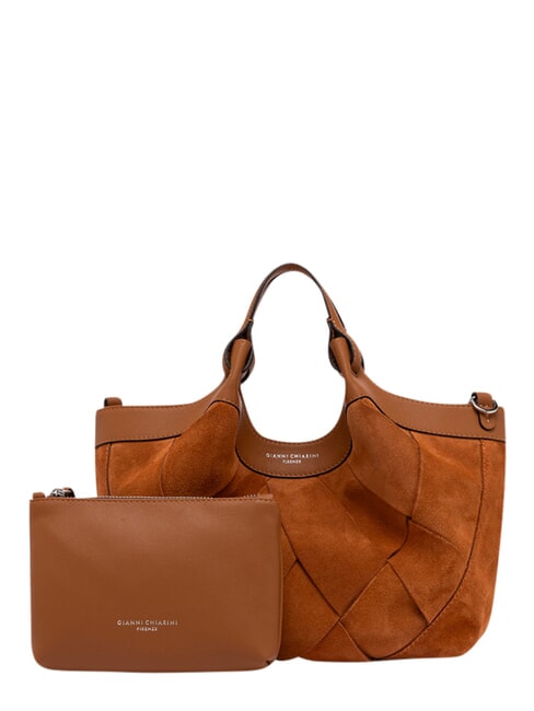 DUA Handbag, with shoulder strap caramel - Women&rsquo;s Bags