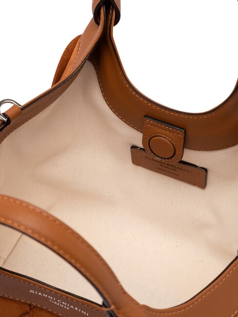 DUA Handbag, with shoulder strap caramel - Women&rsquo;s Bags