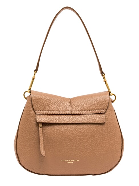 HELENA ROUND Shoulder bag, with shoulder strap, in leather clay - Women&rsquo;s Bags