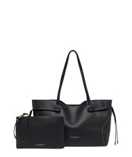 GIANNI CHIARINI VIOLETTE Leather Shopping Bag Black - Women&rsquo;s Bags - 3