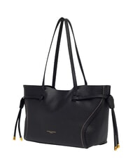 GIANNI CHIARINI VIOLETTE Leather Shopping Bag Black - Women&rsquo;s Bags - 4