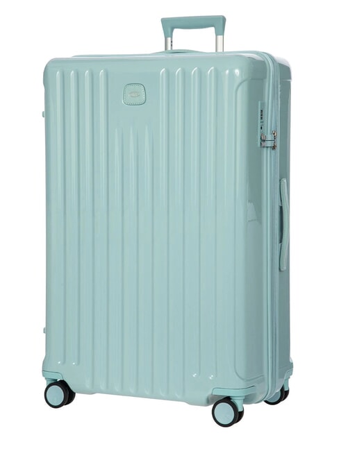 POSITANO Extra-large, expandable trolley light blue - Rigid Trolley Cases