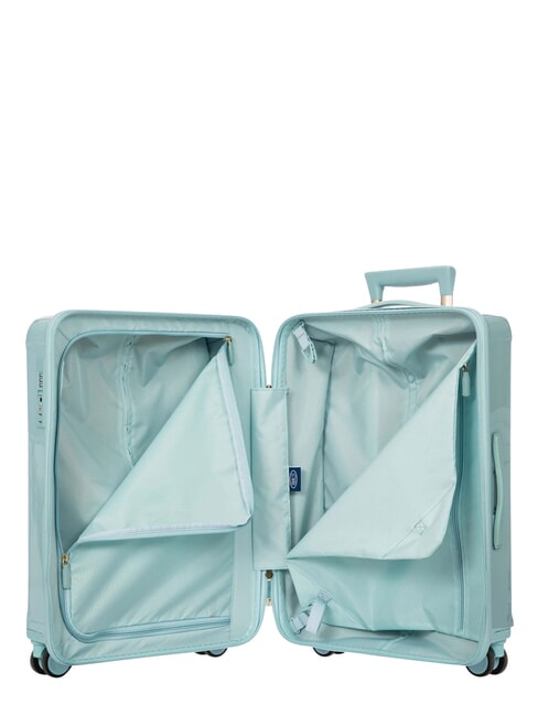 POSITANO Extra-large, expandable trolley light blue - Rigid Trolley Cases
