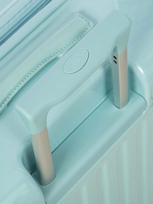 POSITANO Large, expandable trolley light blue - Rigid Trolley Cases